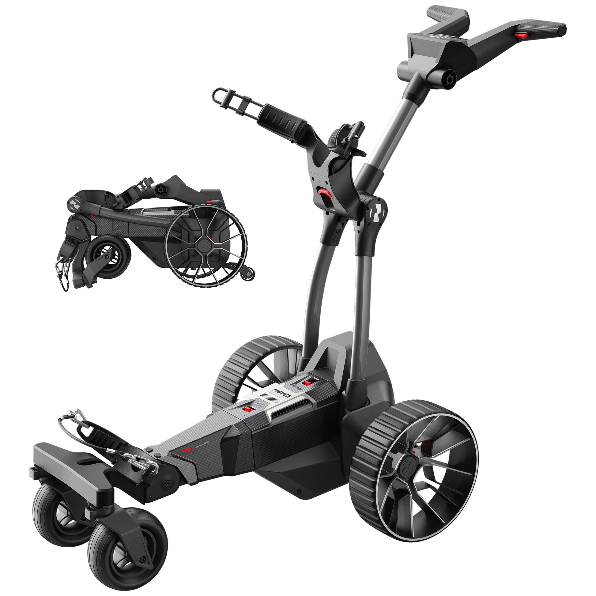 NAVEE Birdie 3/3X Electric Golf Push Cart